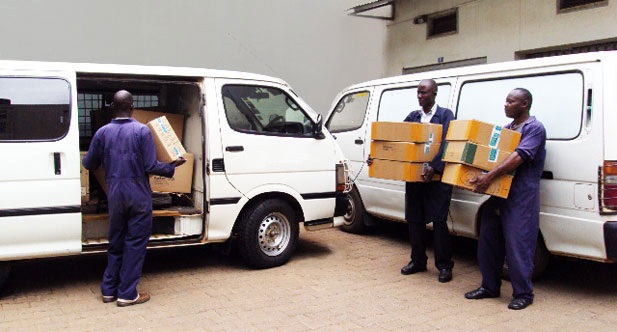 Loading pharmaceutical products for delivery