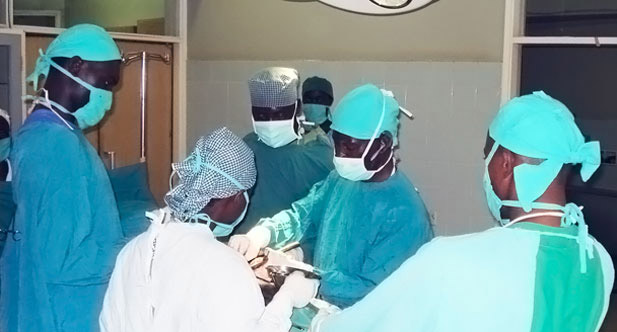 Surgipharm training local surgeons
