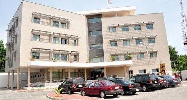 Surgipharm building in Kampala, Uganda, East Africa